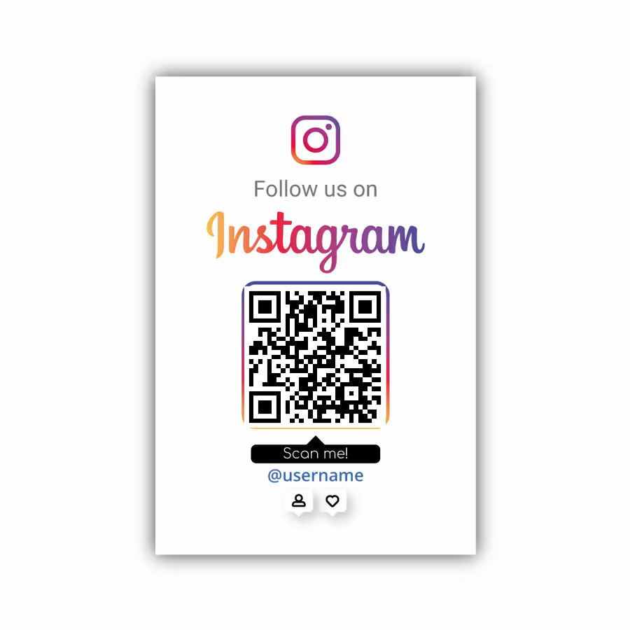 QR code for our Instagram, @onestopdrivein6